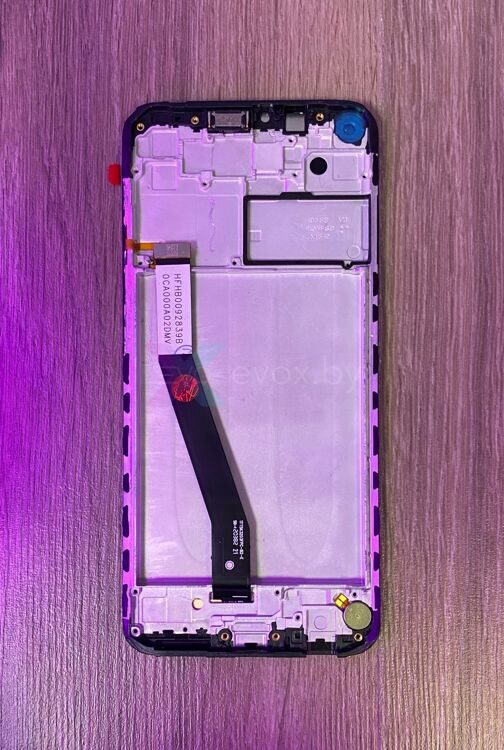 Дисплей Xiaomi Redmi Note 9 / Redmi 10X / M2003J15SG / M2003J15SC - OR (в рамке) (чёрный)